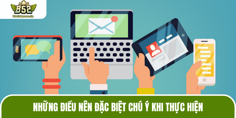 Một vài điều anh em cần đặc biệt quan tâm